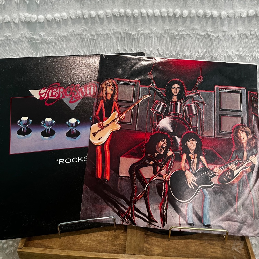 Aerosmith “Rocks” vintage album too cool! 1976